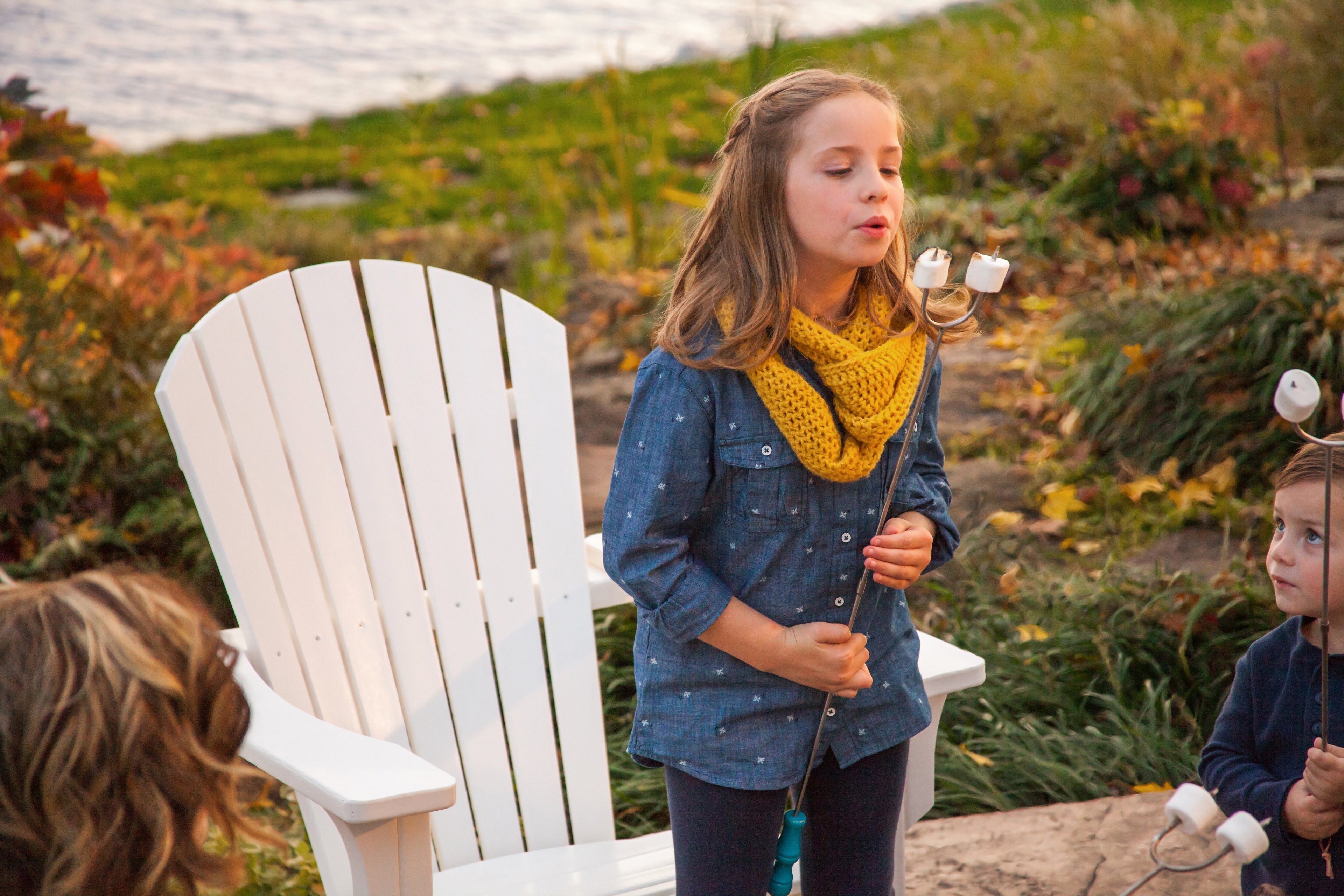 POLYWOOD Seashell Adirondack