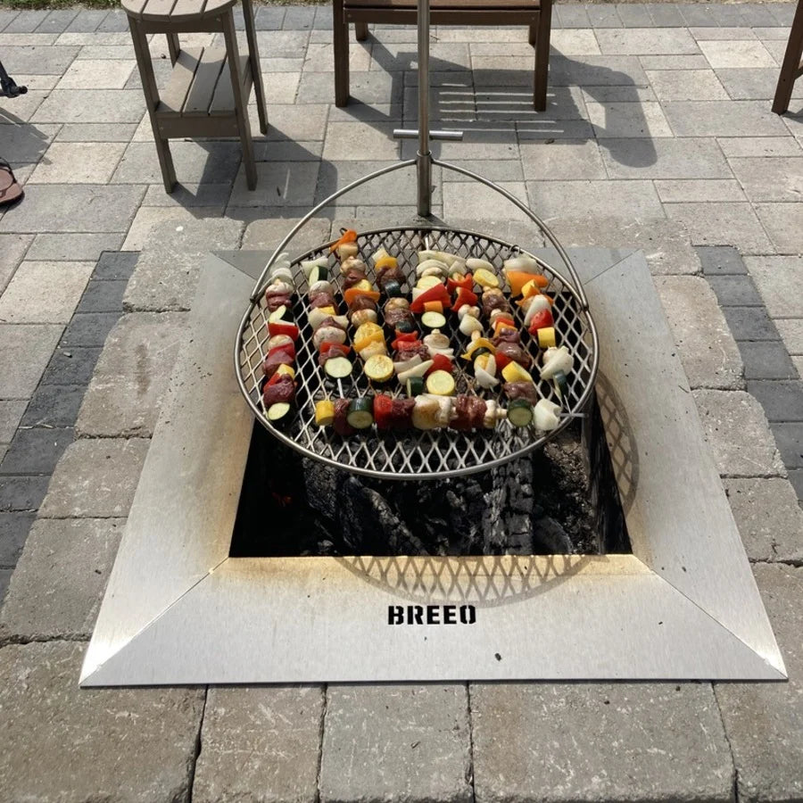 Breeo Zentro Smokeless Fire Pit with Lid