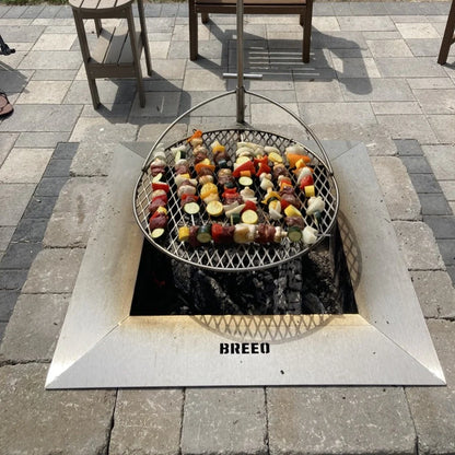 Breeo Zentro Smokeless Fire Pit with Lid