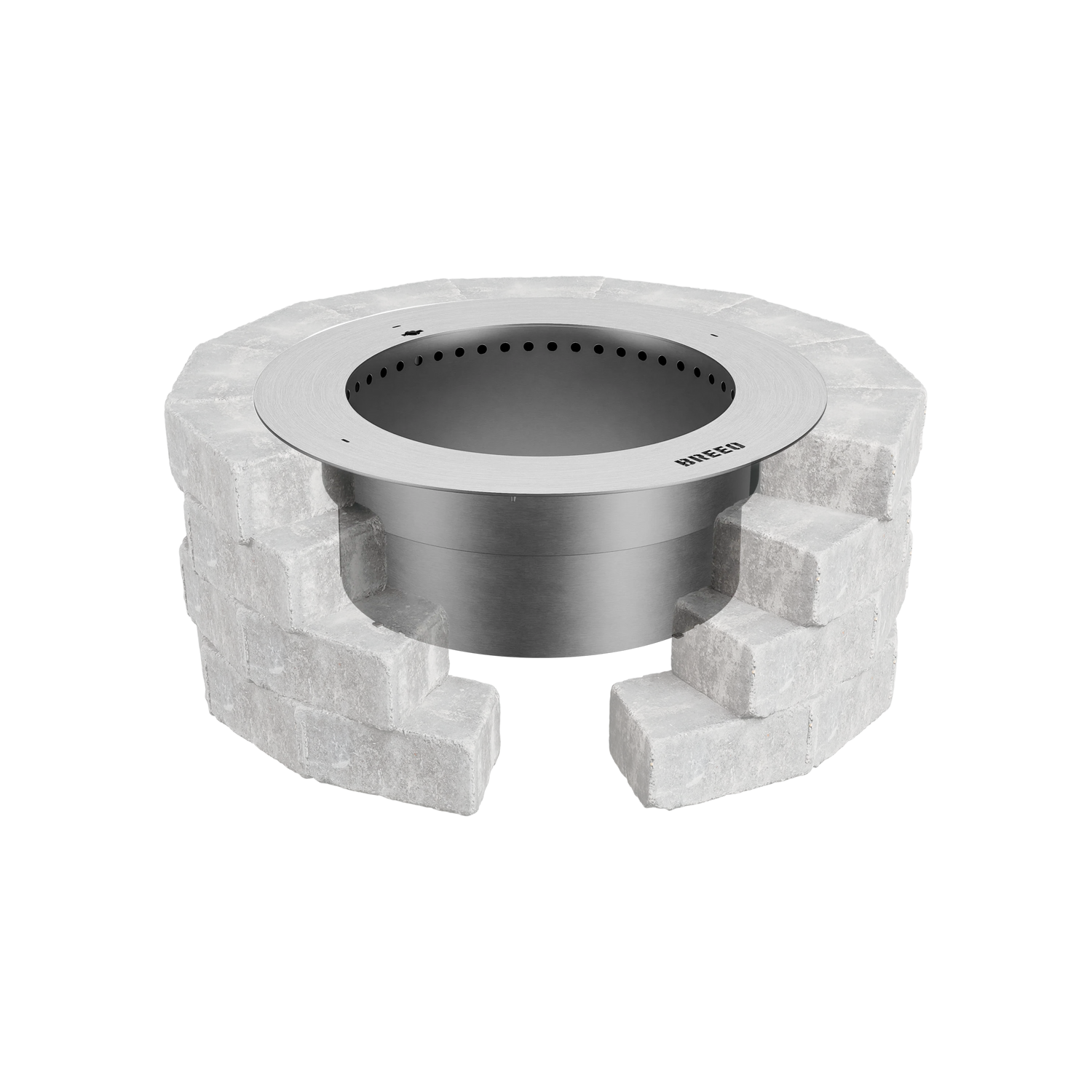 Breeo Zentro Smokeless Fire Pit with Lid