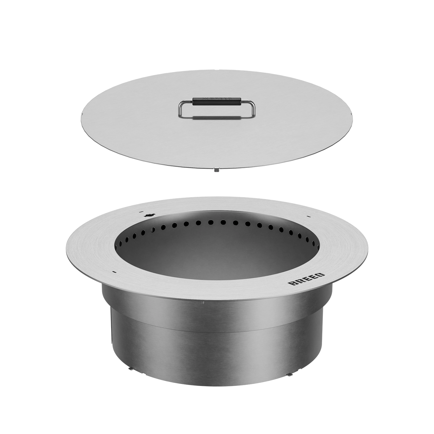 Breeo Zentro Smokeless Fire Pit with Lid