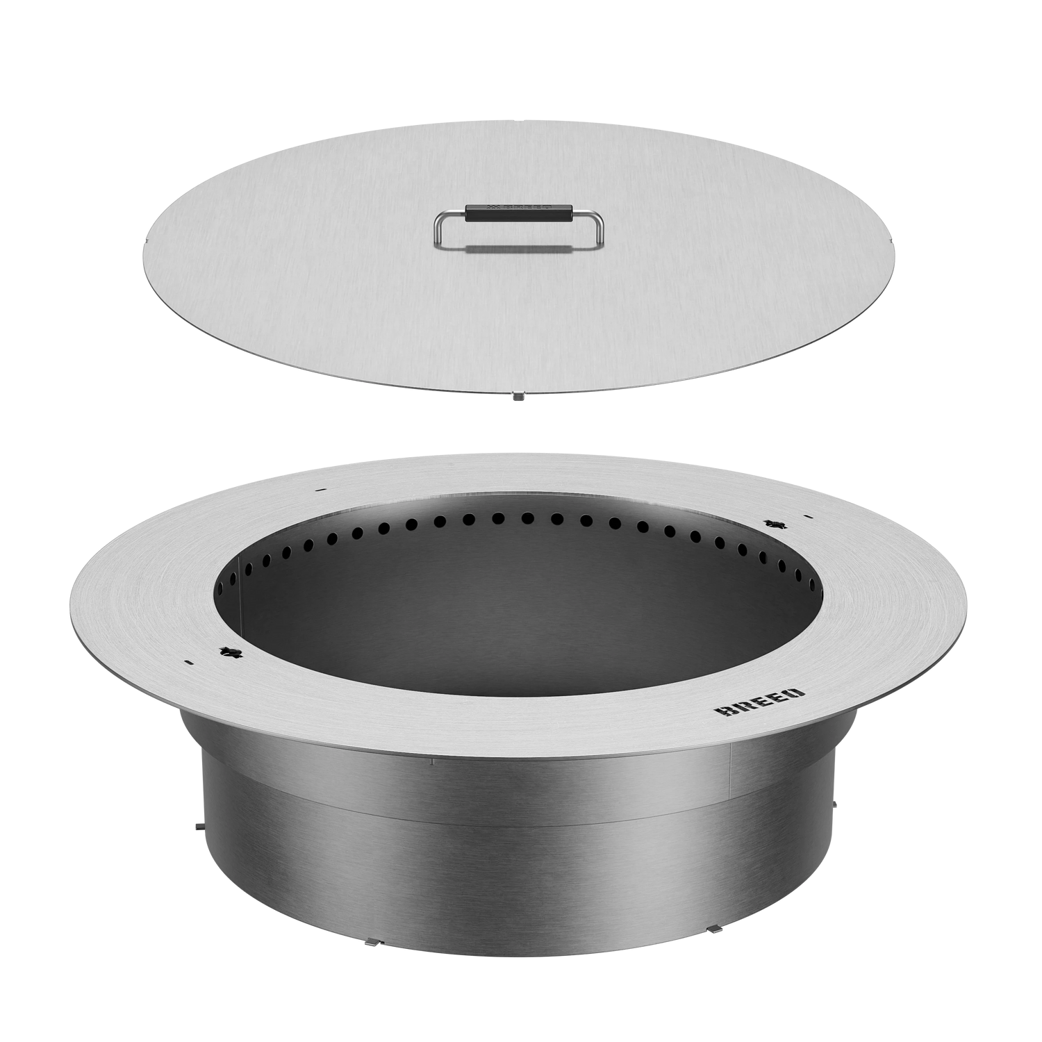 Breeo Zentro Smokeless Fire Pit with Lid