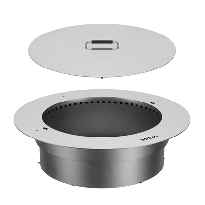 Breeo Zentro Smokeless Fire Pit with Lid