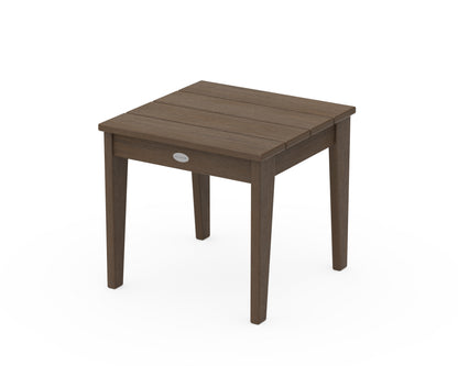 POLYWOOD Newport 18" Side Table in Kona