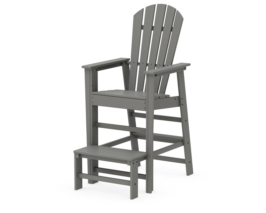 POLYWOOD South Beach Lifeguard Chair in Slate Grey
