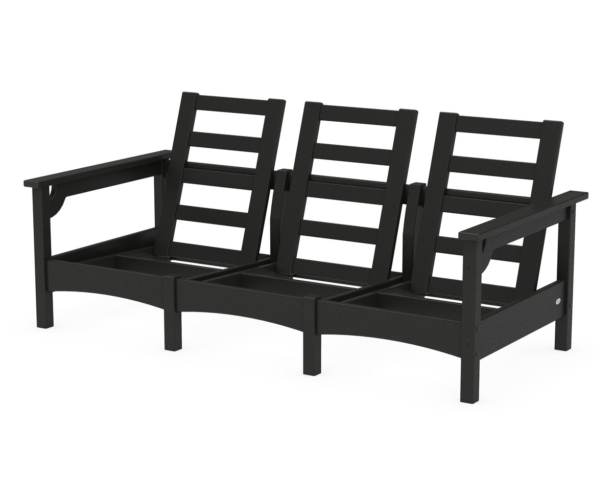 POLYWOOD Club Sofa Frame in Black