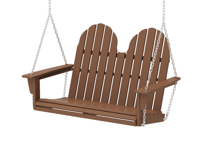 POLYWOOD Vineyard Adirondack 48" Swing in Teak