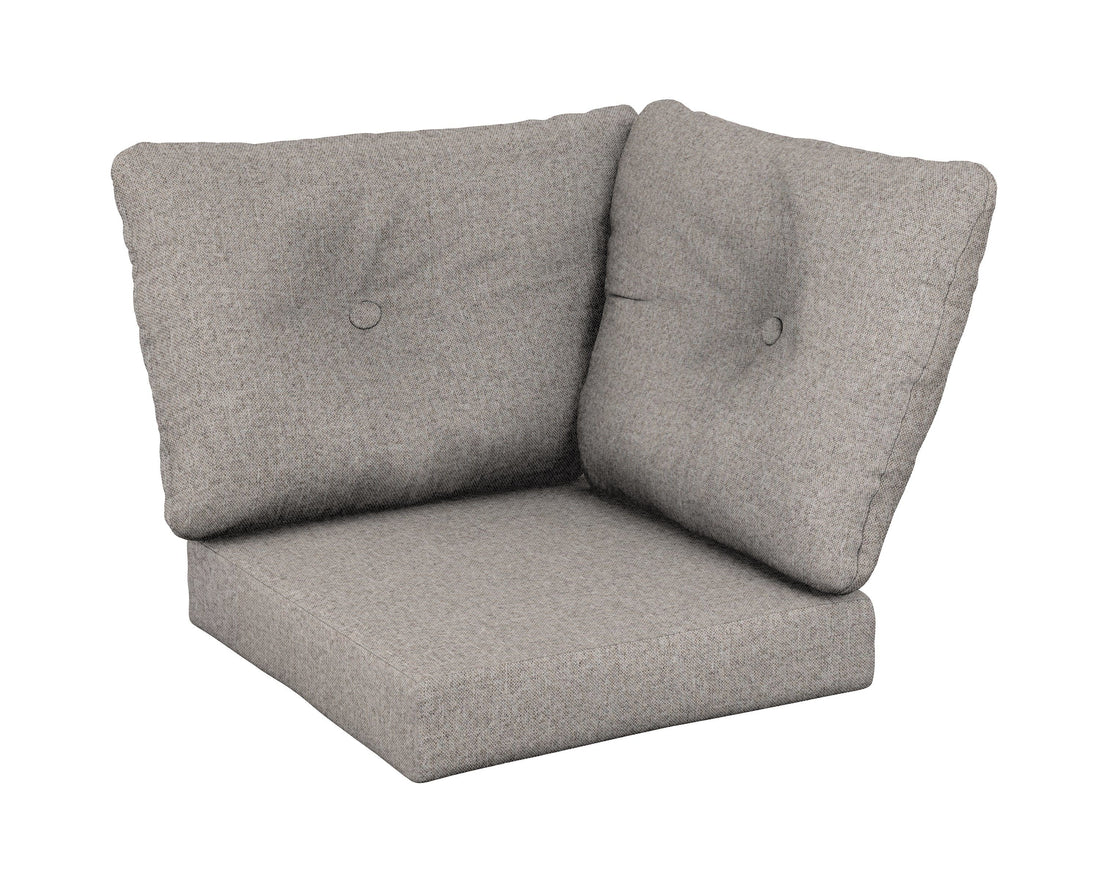 POLYWOOD Modular Corner Cushion in Weathered Tweed