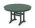 POLYWOOD Nautical Trestle 48" Round Dining Table in Green