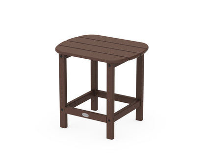 POLYWOOD South Beach 18" Side Table in Mahogany
