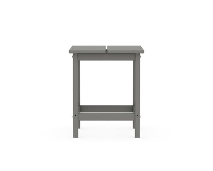 POLYWOOD Studio Square Side Table angle view