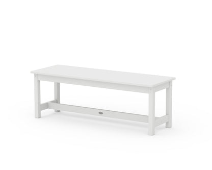 POLYWOOD 48" Planter Bench in White