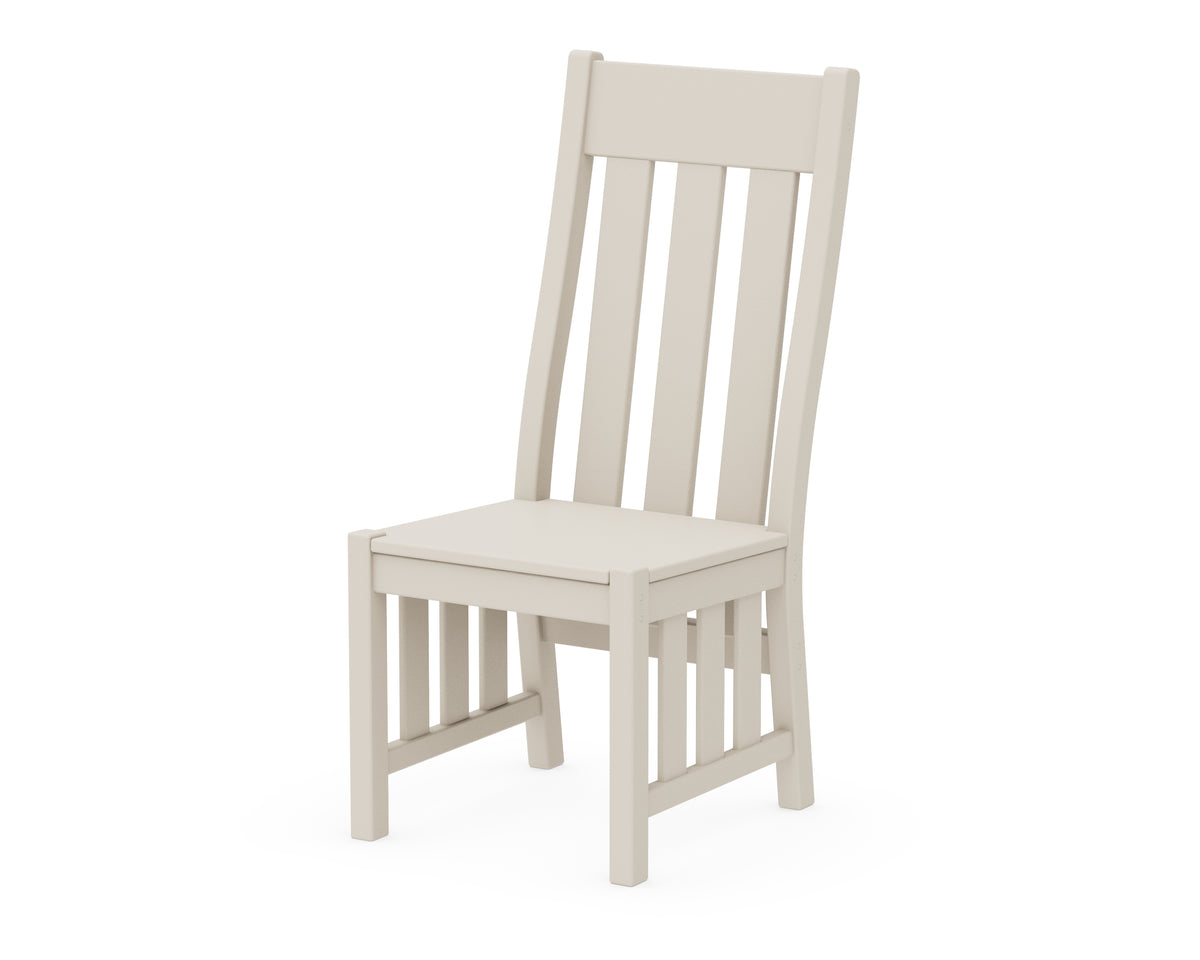 POLYWOOD Acadia Dining Side Chair in Sand