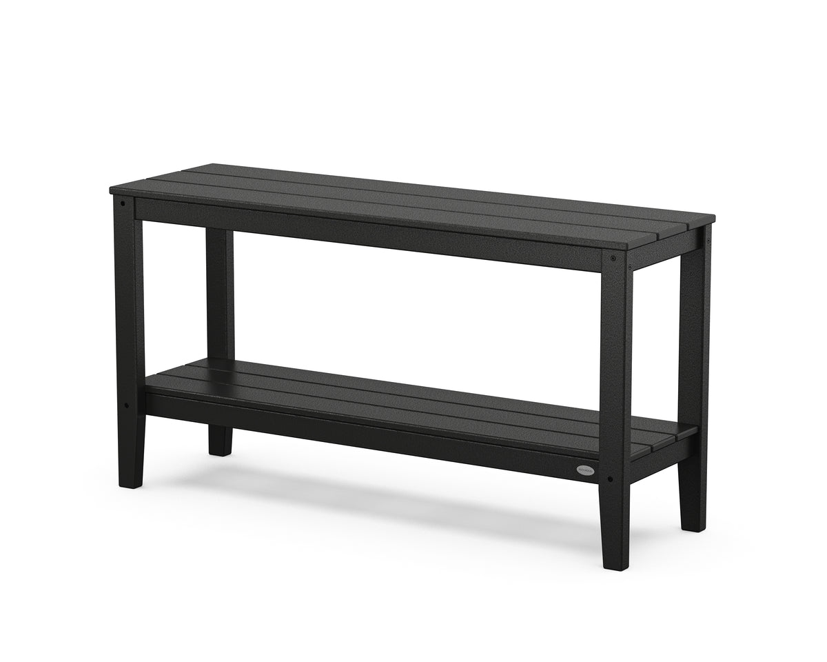 POLYWOOD Newport 55" Console Table in Black