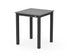 POLYWOOD Main Street 26 x 26 Dining Table in Black / Slate Grey