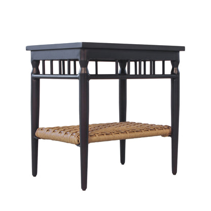 Lloyd Flanders Low Country 24" Rectangular End Table, lifestyle photo 1