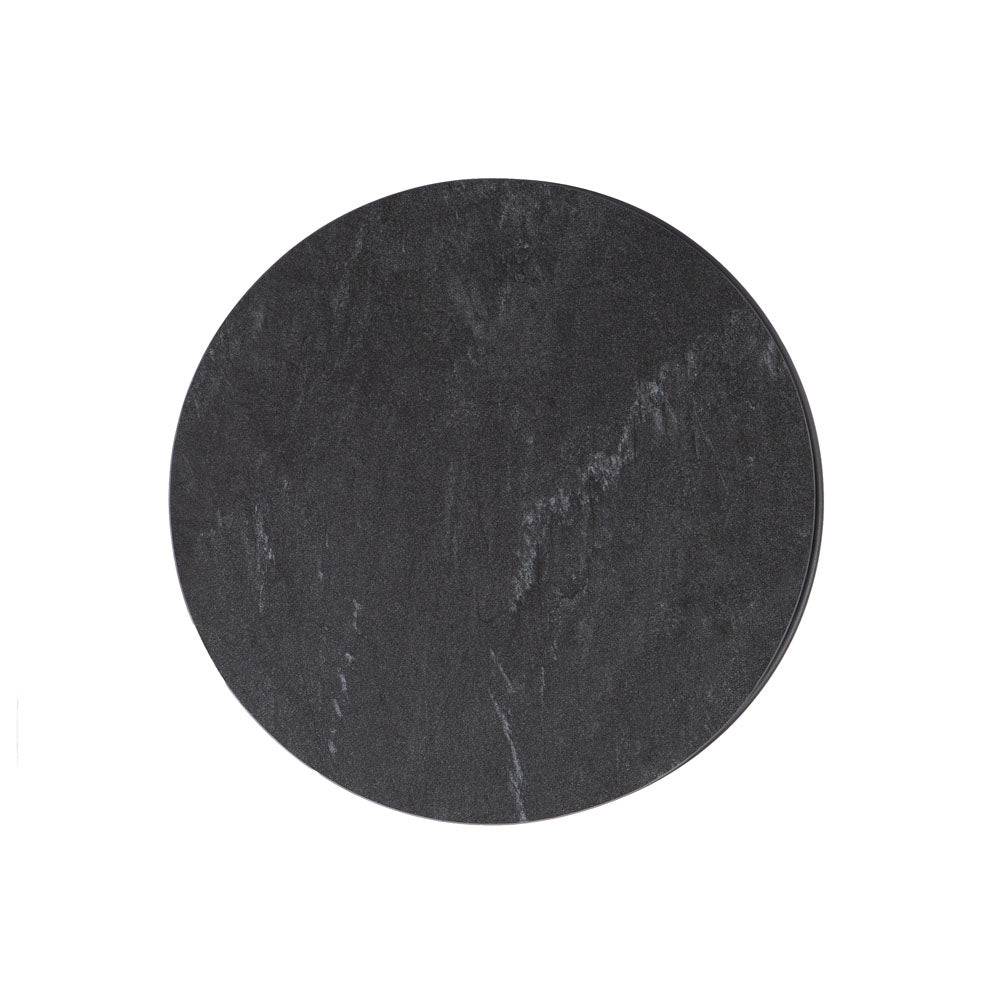 Lloyd Flanders 47" Round Dining Table with Stone Top, lifestyle photo 3