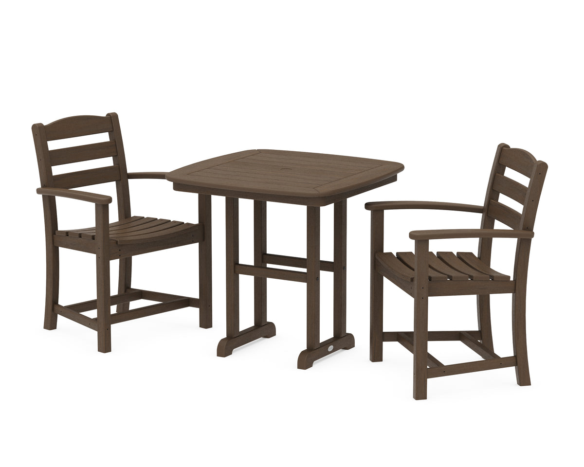 POLYWOOD La Casa Café 3-Piece Dining Set in Kona