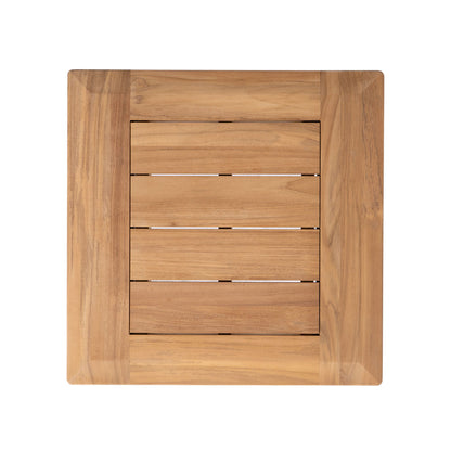 Lloyd Flanders Alpine 24" Square End Table, lifestyle photo 4