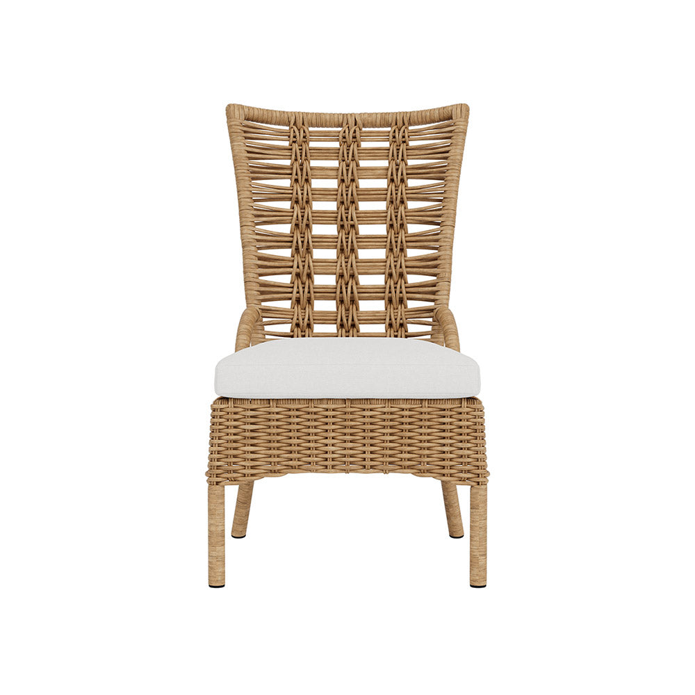 Lloyd Flanders Magnolia Armless Dining Chair, lifestyle photo 2
