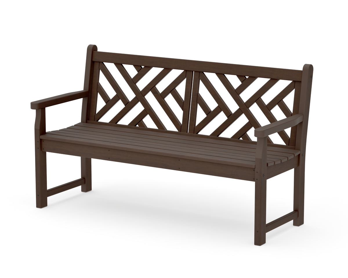 POLYWOOD Chippendale 60" Bench in Kona