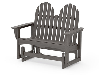 POLYWOOD Classic Adirondack 48" Glider in Driftwood