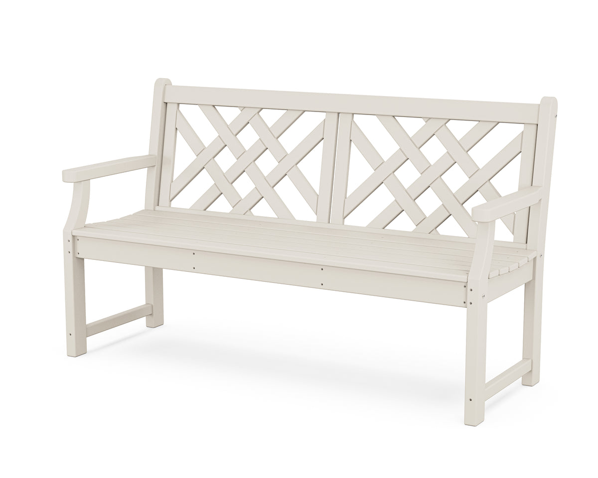 POLYWOOD Wovendale 60" Bench in Sand