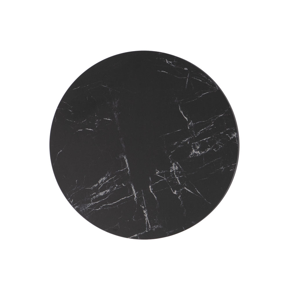 Lloyd Flanders 47" Round Dining Table with Stone Top, lifestyle photo 2