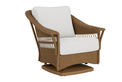 Lloyd Flanders Nantucket Swivel Glider Lounge Chair, lifestyle photo 3