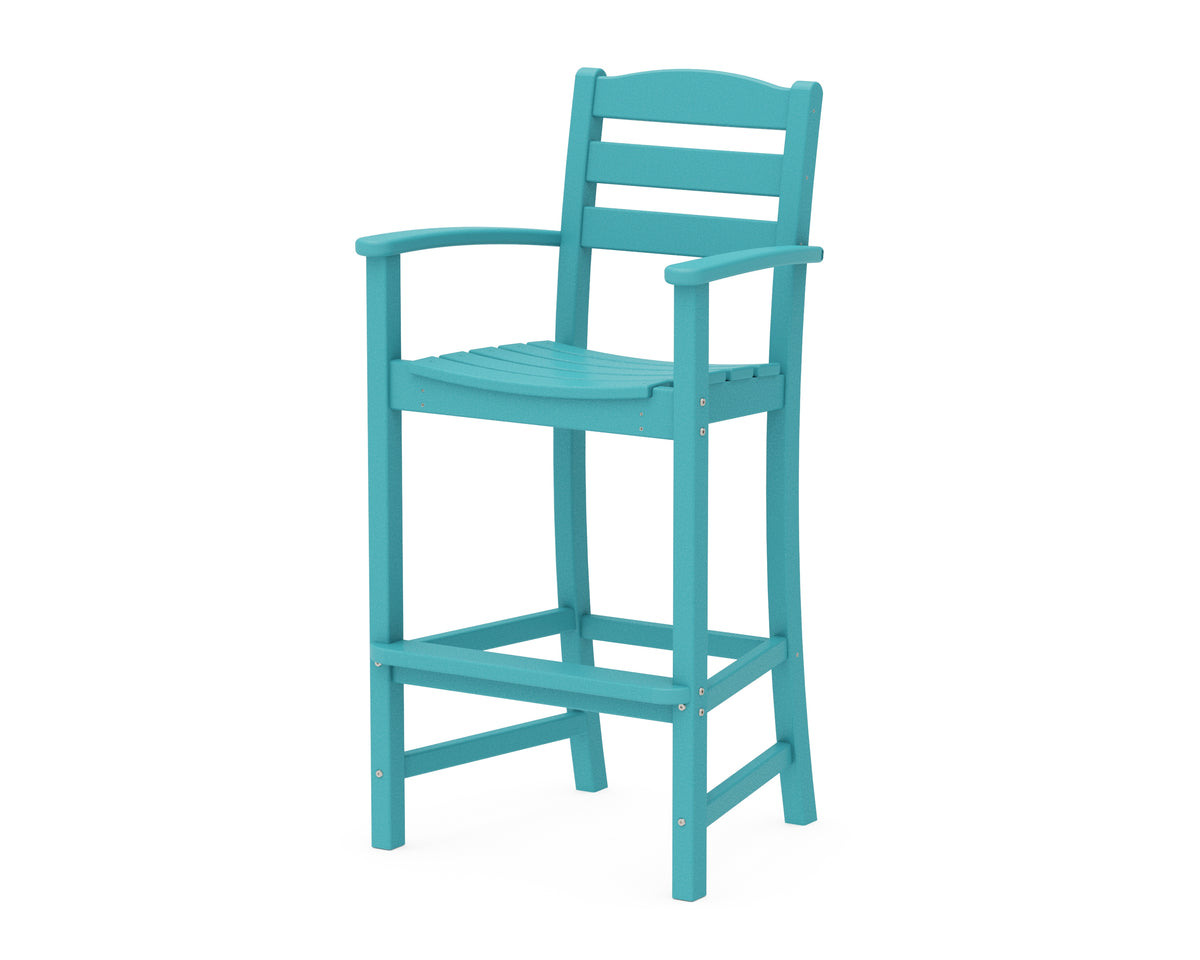 POLYWOOD La Casa Café Bar Arm Chair in Aruba