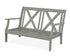 POLYWOOD Braxton Deep Seating Loveseat Frame in Slate Grey