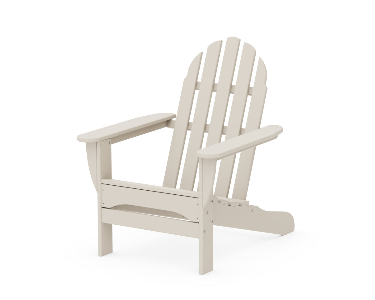 POLYWOOD Classic Adirondack Chair in Sand
