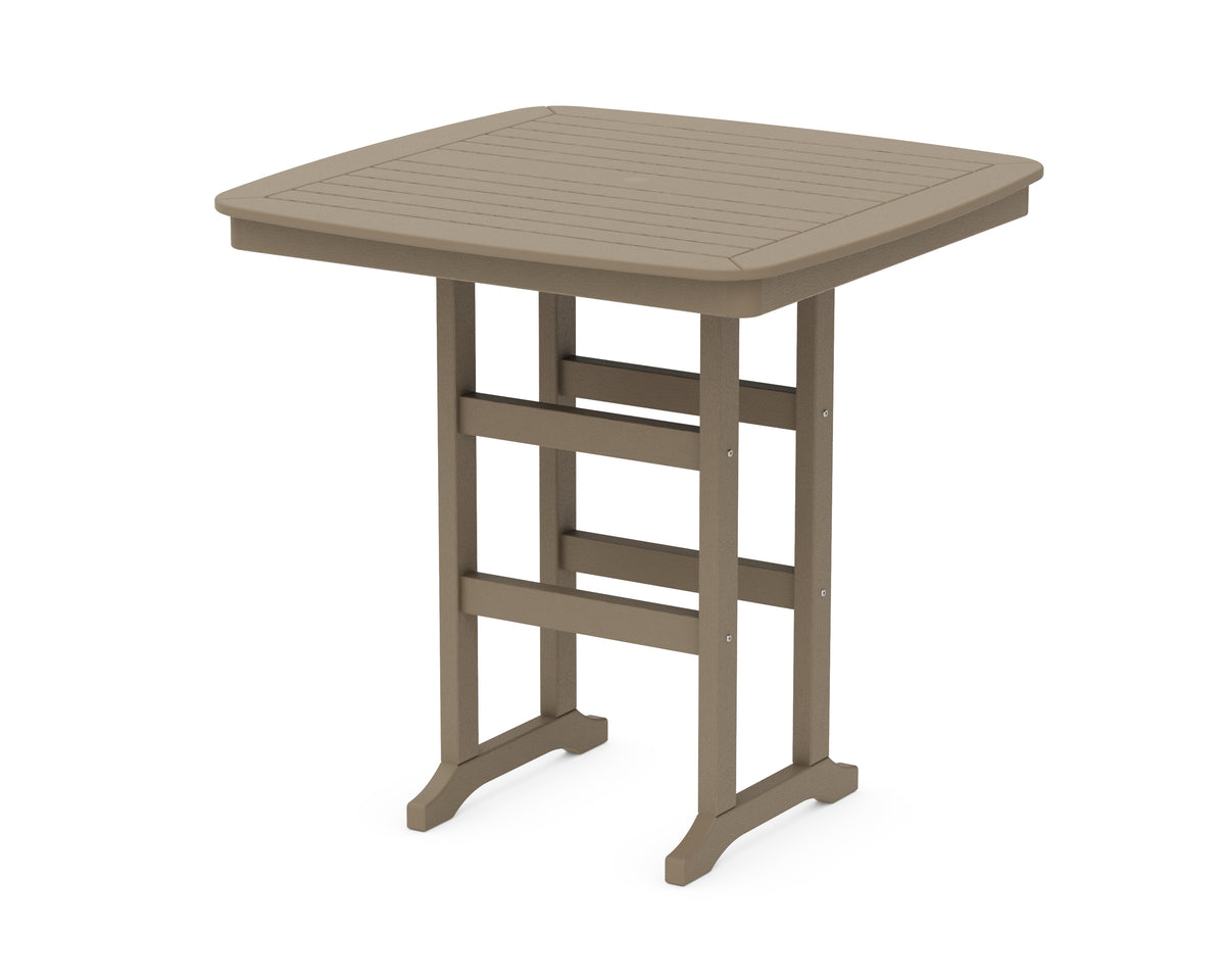 POLYWOOD Nautical 44" Bar Table in Vintage Sahara