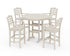 POLYWOOD Savannah 5-Piece Round Bar Set in Sand