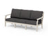 POLYWOOD Savannah Deep Seating Sofa in Sand / Ash Charcoal