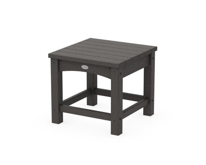 POLYWOOD Club 18" End Table in Vintage Coffee