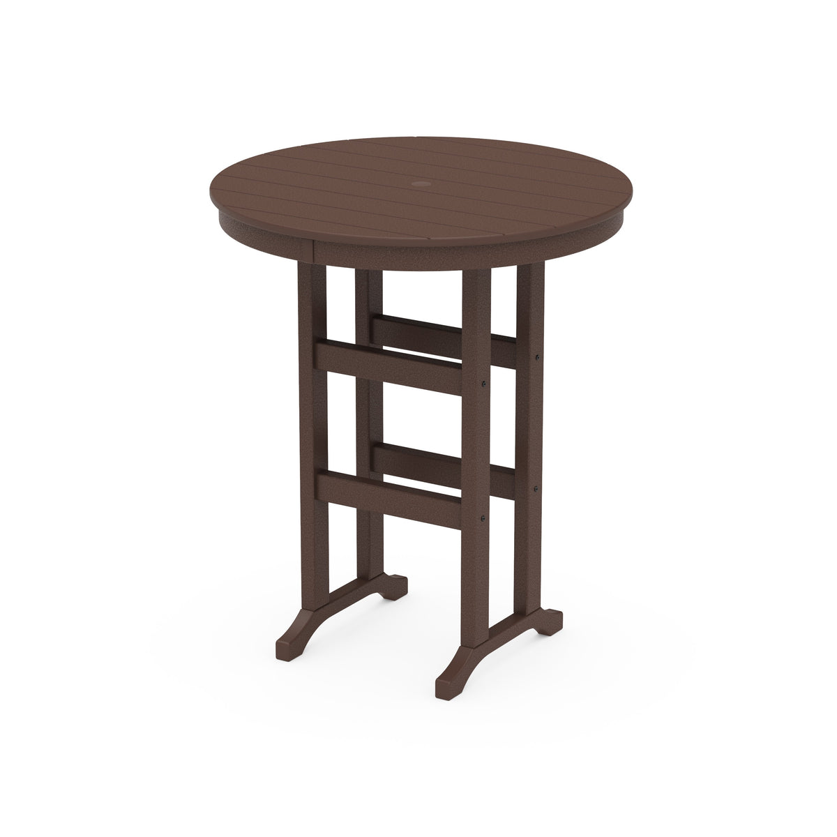 POLYWOOD 36" Round Farmhouse Bar Table