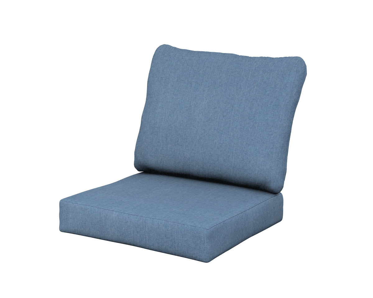 POLYWOOD Classics Seat/Back Cushion Set in Sky Blue