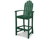 POLYWOOD Classic Adirondack Bar Chair in Green
