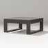 POLYWOOD Latitude Square Coffee Table in Vintage Coffee