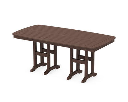 POLYWOOD Nautical 37" x 72" Dining Table in Mahogany