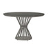 Lloyd Flanders 47" Round Dining Table with Stone Top, lifestyle photo 1