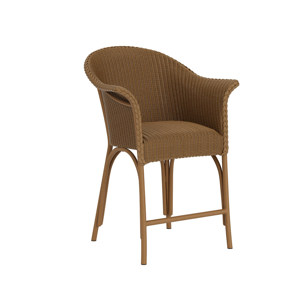Lloyd Flanders All Seasons Balcony Stool with Padded Seat, lifestyle photo 1