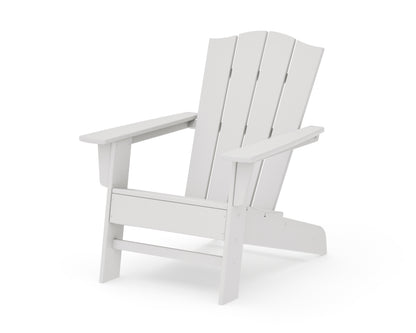 POLYWOOD The Crest Chair in Vintage White