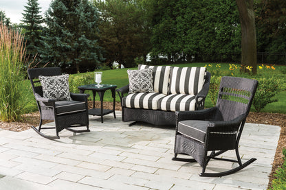 Lloyd Flanders Nantucket Porch Rocker, lifestyle photo 3