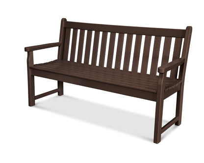 POLYWOOD Traditional Garden 60" Bench in Mahogany