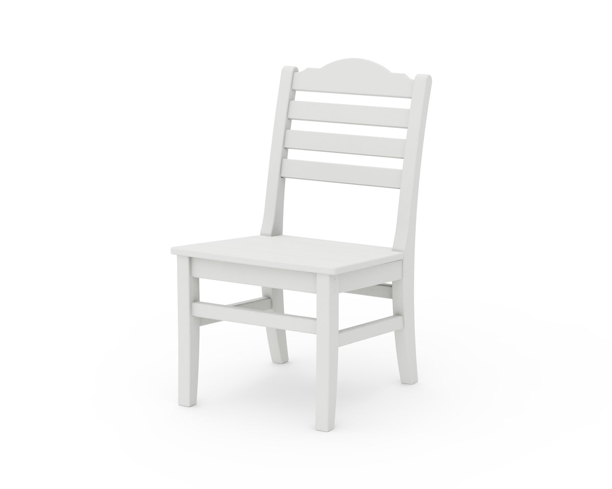 POLYWOOD Savannah Dining Side Chair in Vintage White
