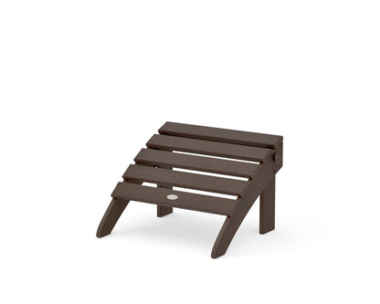 POLYWOOD Classic Adirondack Folding Ottoman in Kona