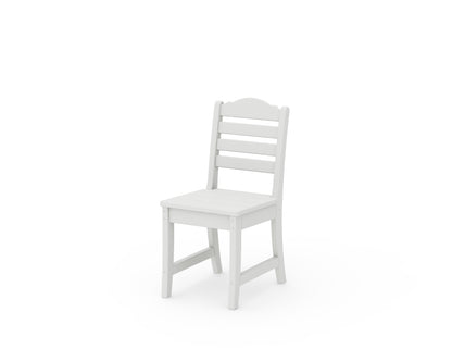 POLYWOOD Savannah Kids Dining Chair in Vintage White