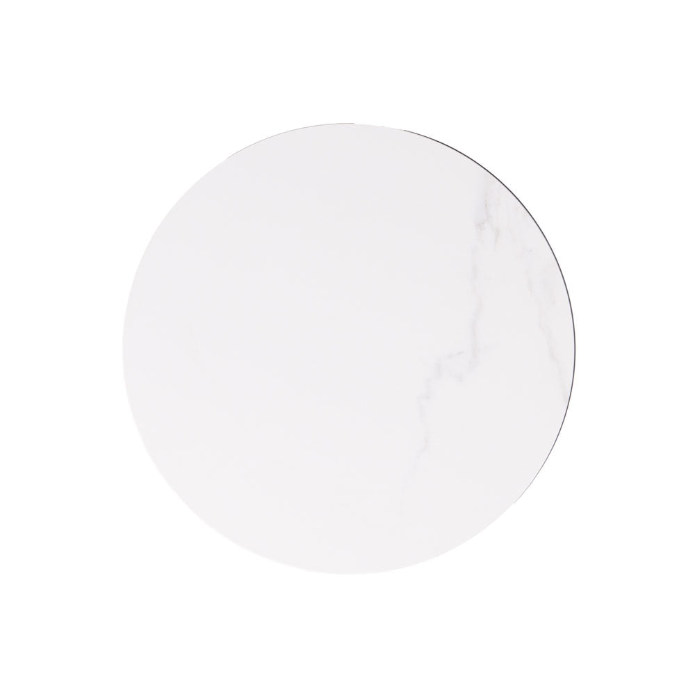 Lloyd Flanders 47" Round Dining Table with Stone Top, lifestyle photo 4